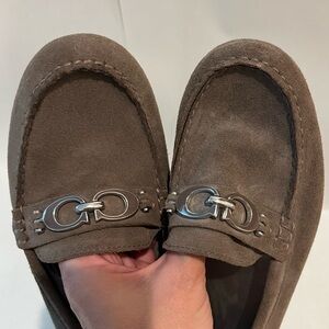 Coach leather loafers size 9.5
